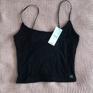 PacSun Black Crop Tank
